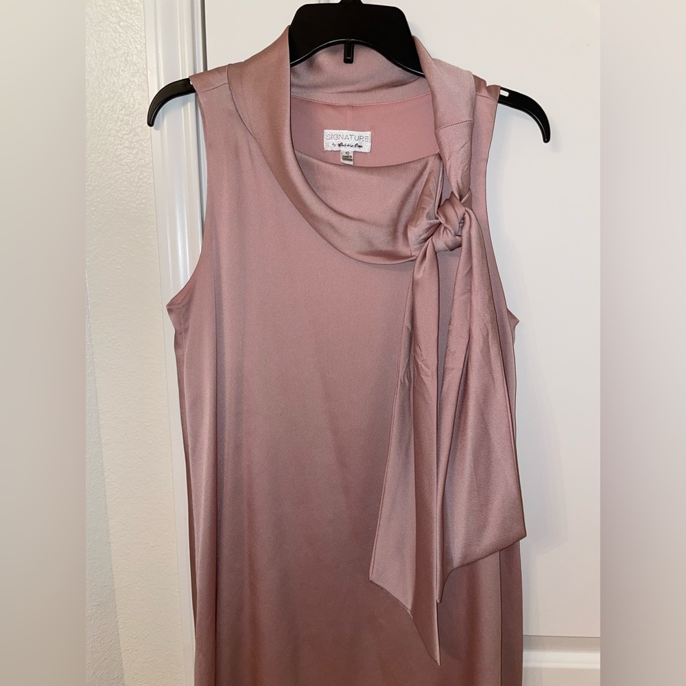 Dress Barn dress size 10 color pink